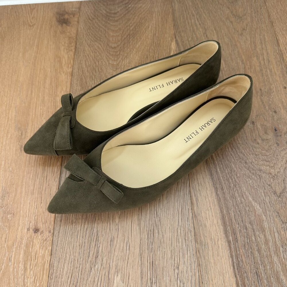 Sarah Flint Natalie in olive suede